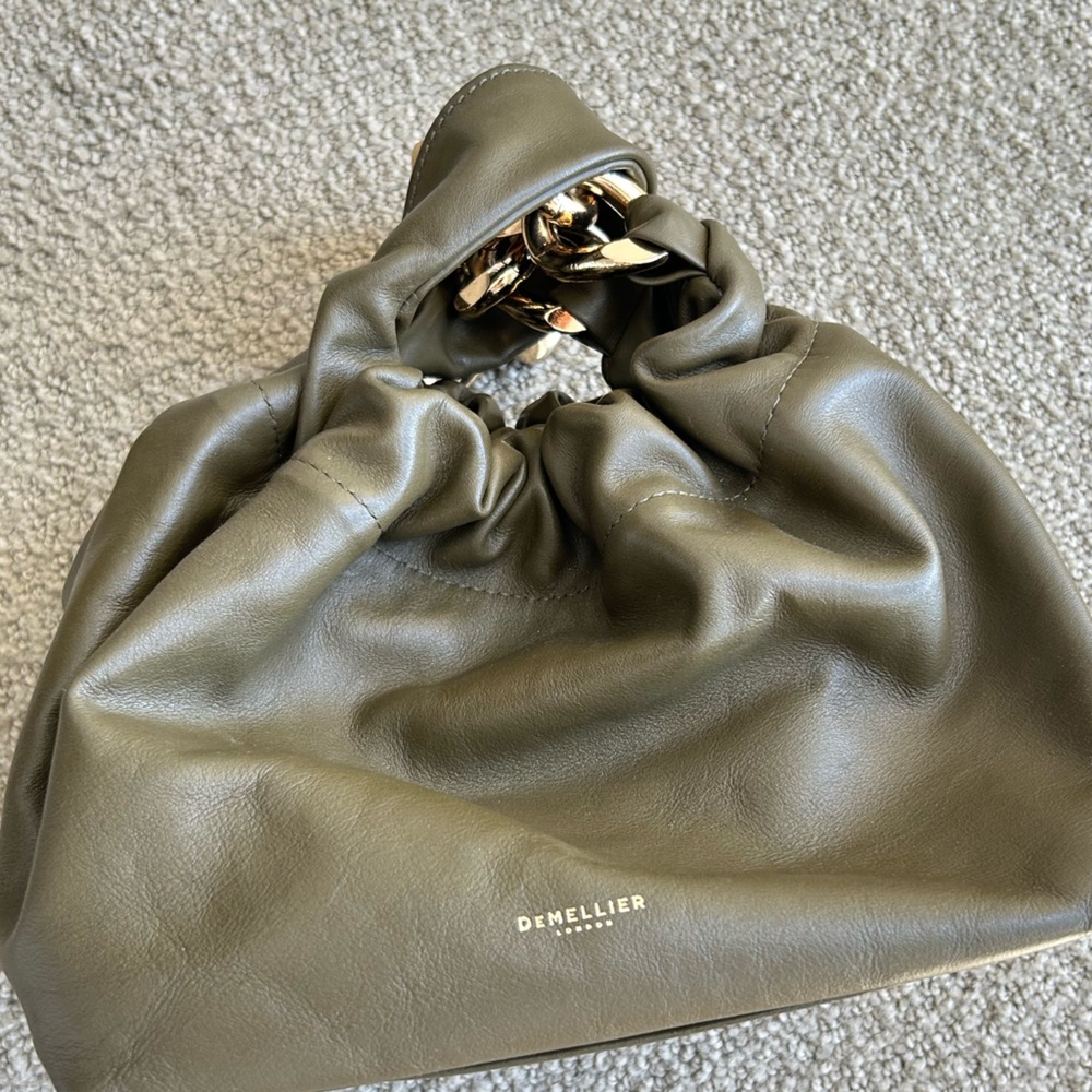 DeMellier London green bag